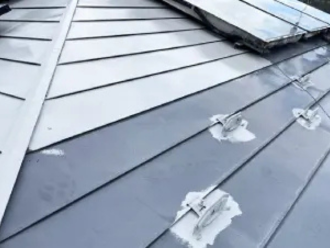 金属屋根塗装の下塗り